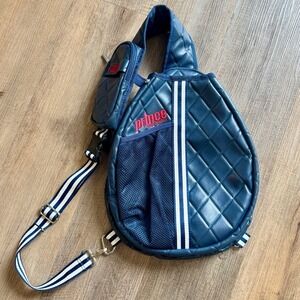 Pre-owned Prince Pickleball Sling‎ Bag Quilted Navy Blue